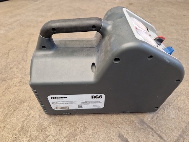 Airco koelmiddel terugwinningsmachine, robinair, rg6 - afbeelding 2 van  3