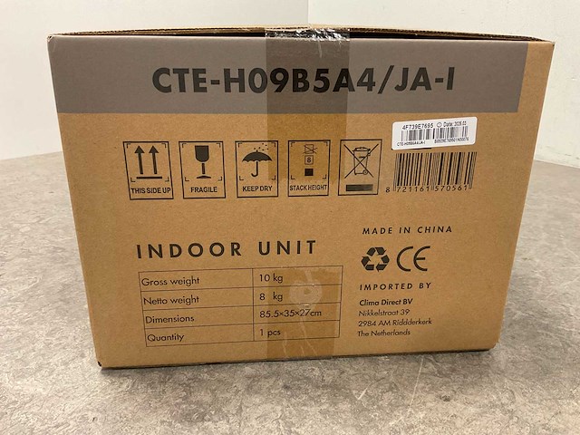 Airco split 2,7kw - wifi - 9.200 btu - tot 25m² (4x) - afbeelding 2 van  10