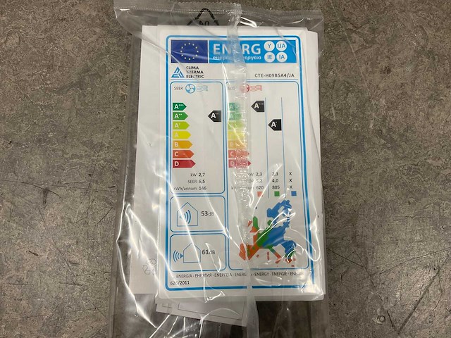 Airco split 2,7kw - wifi - 9.200 btu - tot 25m² - afbeelding 6 van  12