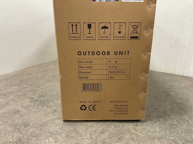 Airco split 2,7kw - wifi - 9.200 btu - tot 25m² - afbeelding 9 van  10