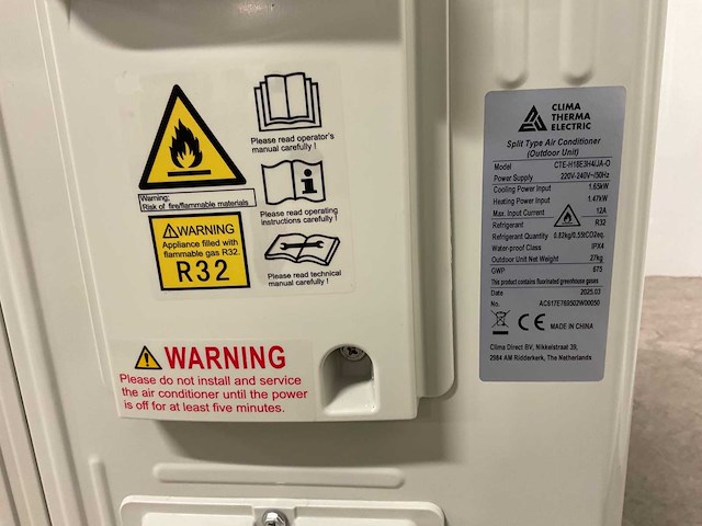 Airco split 5,3kw - wifi - 18.000 btu - tot 55m² (2x) - afbeelding 16 van  17