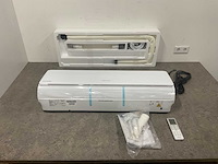 Airco splitunit 2,6kw – 9.000 btu – tot 25m² – clean air technologie (4x) - afbeelding 2 van  18