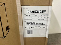 Airco splitunit 2,6kw – 9.000 btu – tot 25m² – clean air technologie (4x) - afbeelding 13 van  18