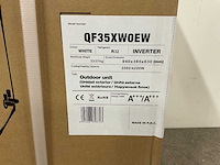 Airco splitunit 3,5kw - 12.000 btu - tot 35m² - clean air technologie - afbeelding 1 van  15