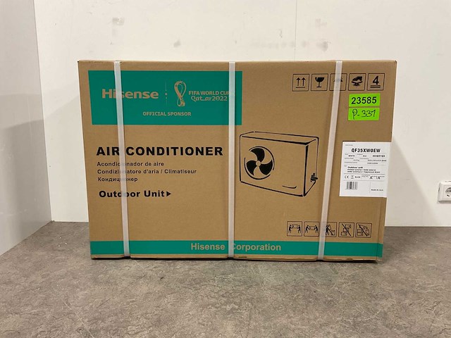 Airco splitunit 3,5kw - 12.000 btu - tot 35m² - clean air technologie - afbeelding 9 van  12