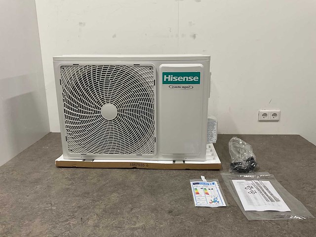 Airco splitunit 3,5kw - 12.000 btu - tot 35m² - clean air technologie - afbeelding 10 van  12