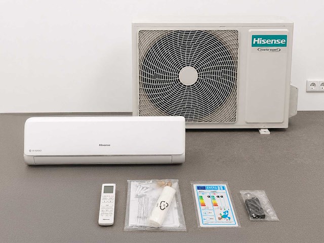 Airco splitunit 3,5kw - 12.000 btu - tot 35m² - clean air technologie - afbeelding 1 van  24