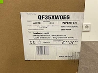 Airco splitunit 3,5kw - 12.000 btu - tot 35m² - clean air technologie - afbeelding 6 van  24