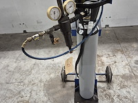 Airco tester / vulapparaat met stikstof fles, robinair, ac400 pro, 2004 - afbeelding 3 van  14