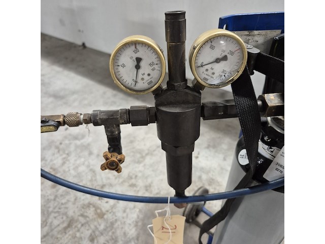 Airco tester / vulapparaat met stikstof fles, robinair, ac400 pro, 2004 - afbeelding 4 van  14
