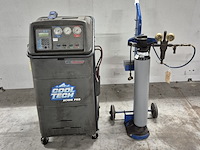 Airco tester / vulapparaat met stikstof fles, robinair, ac400 pro, 2004
