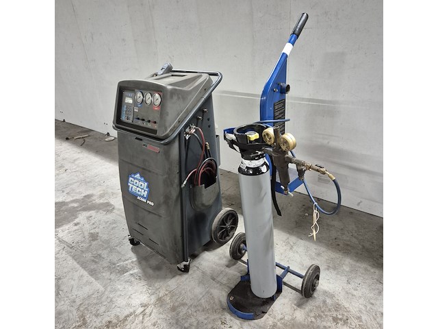 Airco tester / vulapparaat met stikstof fles, robinair, ac400 pro, 2004 - afbeelding 8 van  14
