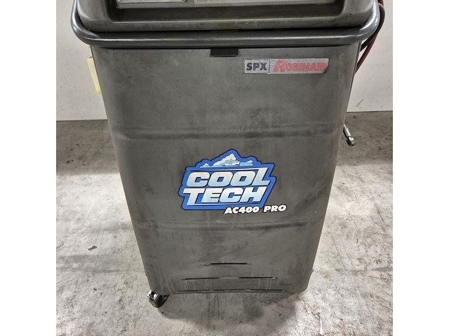 Airco tester / vulapparaat met stikstof fles, robinair, ac400 pro, 2004 - afbeelding 11 van  14