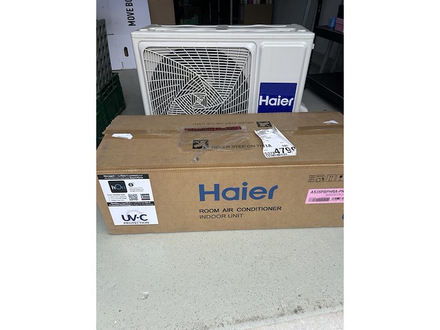 Airco unit (binnen en buiten), haier, 1u35yegfra-2; as35pbphra - afbeelding 7 van  13