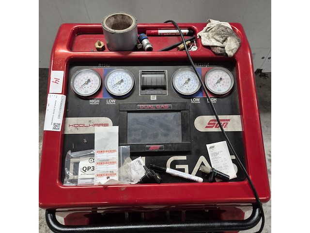 Airco vulstation, snap-on, neck 9-1234 / koolkare dual gas, 2017 - afbeelding 6 van  10