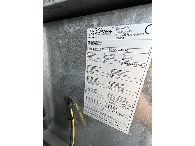 Airco western, oeda 230 hh - afbeelding 3 van  4