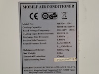 Airconditioning 2,6kw 230v - a8, ningbo yogar, mfp26-1220, 2016 - afbeelding 8 van  8