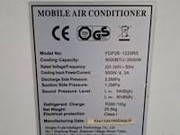 Airconditioning 2,6kw 230v - a8 ningbo yogar, mfp26-1220, bouwjaar 2019 - afbeelding 2 van  4