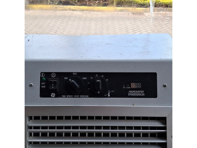 Airconditioning 7kw 230v, fral, facsw22, 2014, watergekoeld met buitenunit - afbeelding 8 van  12