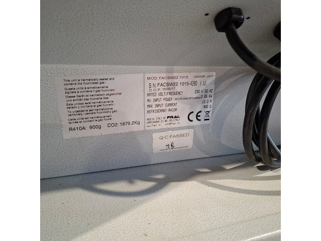 Airconditioning 7kw 230v , fral, facsw22, 2017 - afbeelding 5 van  9