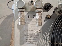 Airconditioning 7kw 230v fral, facsw22, bouwjaar 2014, watergekoeld met buitenunit - afbeelding 3 van  16