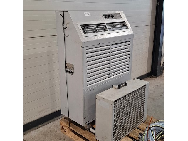 Airconditioning 7kw 230v fral, facsw22, bouwjaar 2014, watergekoeld met buitenunit - afbeelding 9 van  16