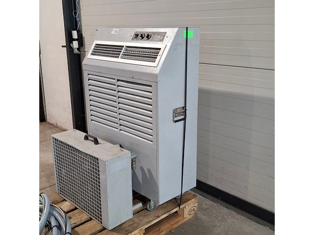 Airconditioning 7kw 230v fral, facsw22, bouwjaar 2014, watergekoeld met buitenunit - afbeelding 10 van  16