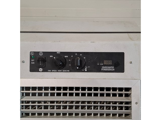 Airconditioning 7kw 230v fral, facsw22, bouwjaar 2014, watergekoeld met buitenunit - afbeelding 13 van  16