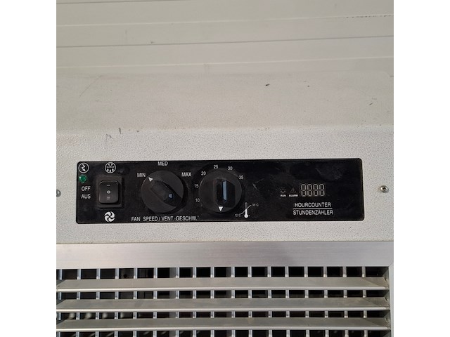 Airconditioning 7kw 230v fral, facsw22, bouwjaar 2014, watergekoeld met buitenunit - afbeelding 7 van  11