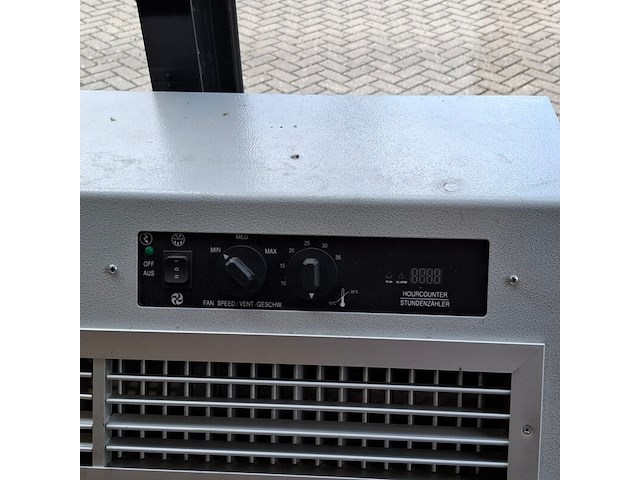Airconditioning 7kw 230v fral, facsw22, bouwjaar 2014, watergekoeld met buitenunit - afbeelding 9 van  13