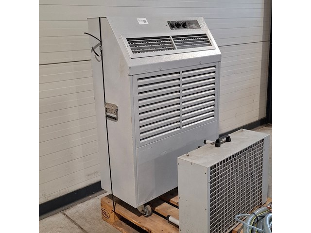Airconditioning 7kw 230v fral, facsw22, bouwjaar 2014, watergekoeld met buitenunit - afbeelding 5 van  12
