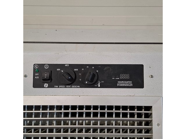 Airconditioning 7kw 230v fral, facsw22, bouwjaar 2014, watergekoeld met buitenunit - afbeelding 8 van  12