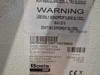 Airconditioning 7kw 230v fral, facsw22, bouwjaar 2020 - afbeelding 3 van  12