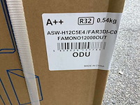 Airconditioning binnen- en buitenunit aux, asw-h12c5e4/far3di-co idu, wit - afbeelding 5 van  5