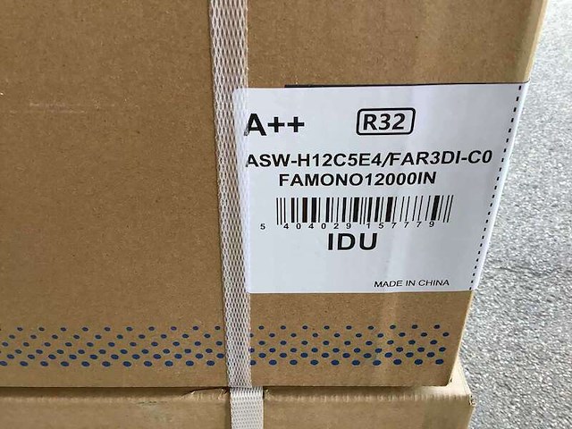 Airconditioning binnen- en buitenunit aux, asw-h12c5e4/far3di-co idu, wit - afbeelding 4 van  5