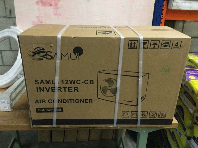 Airconditioning binnen en buiten unit. complete set. - afbeelding 4 van  6