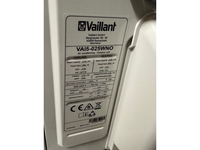 Airconditioning, single-split set - afbeelding 6 van  6