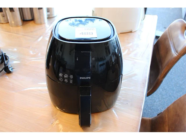 Airfryer philips 9240 zwart - afbeelding 1 van  3