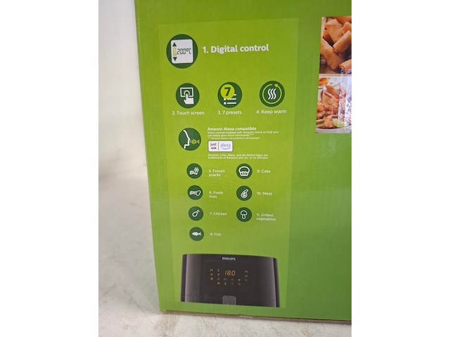 Airfryer philips, essential xl - afbeelding 4 van  5