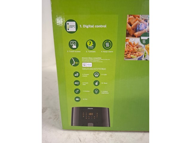 Airfryer philips, essential xl - afbeelding 4 van  5