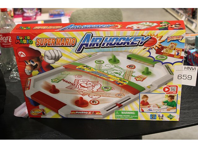 Airhockey spel supermario. - afbeelding 1 van  2