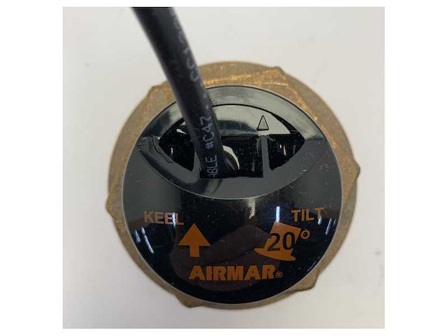 Airmar furuno 525t-ltd-20 marine tru-hull transducer - brass - 20 degree tilt - afbeelding 1 van  4