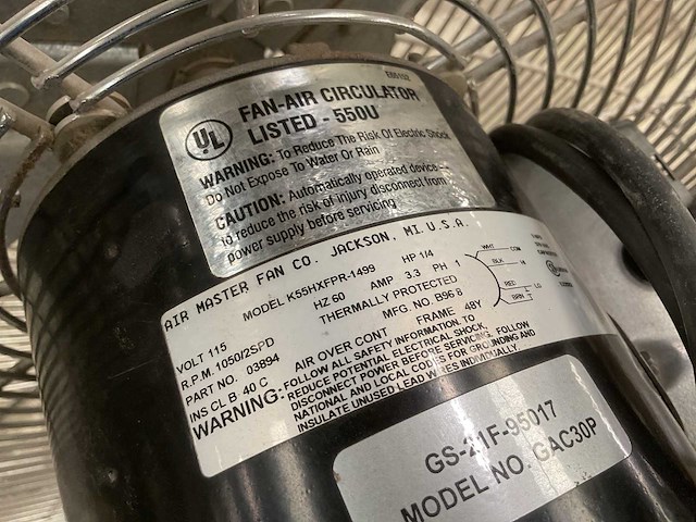 Airmaster fans k55hxfpr-1499 ventilator - afbeelding 3 van  8