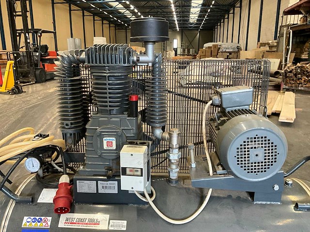 Airmec cft307 zuigercompressor - afbeelding 2 van  3