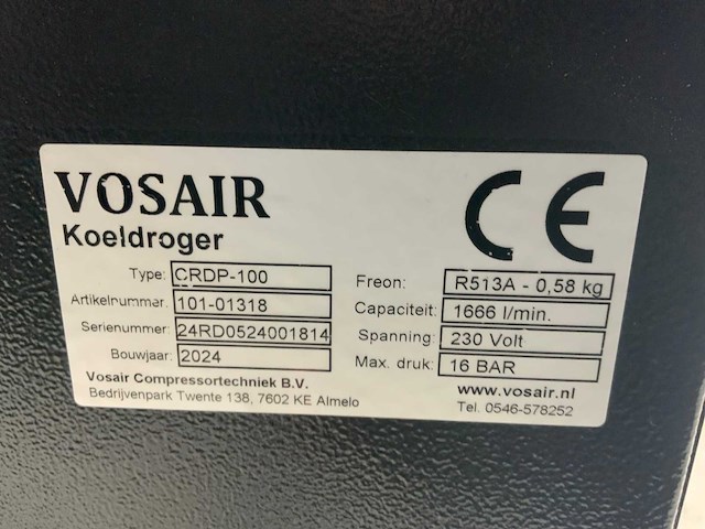 Airmec kp100400p luchtcompressor met luchtdroger - afbeelding 7 van  8