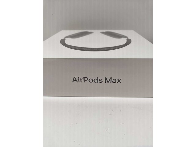 Airpods max, zwart - afbeelding 2 van  3