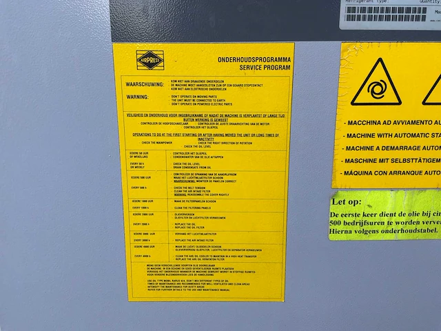 Airpress - aps 25 b schroefcompressor/luchtdroger - afbeelding 2 van  15