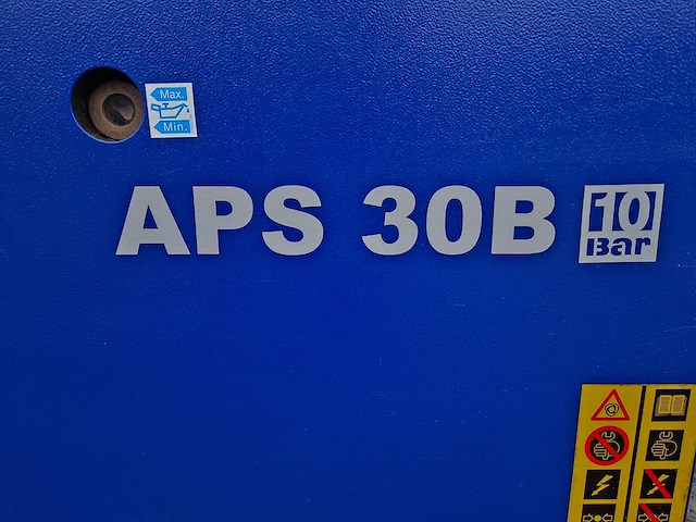 Airpress - aps 30b/10 - schroefcompressor - afbeelding 4 van  13