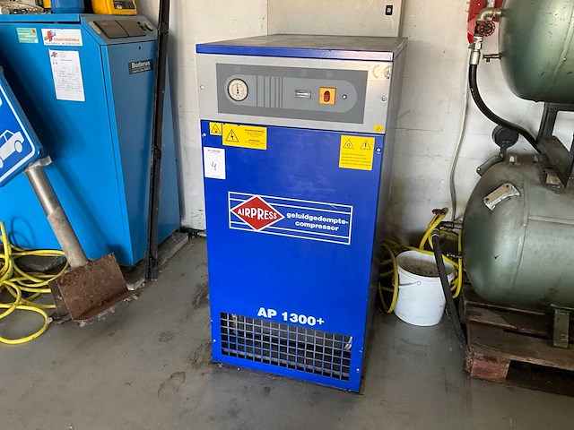 Airpress ap 1300+ geluidsdempende luchtcompressor - afbeelding 2 van  7