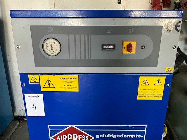 Airpress ap 1300+ geluidsdempende luchtcompressor - afbeelding 3 van  7